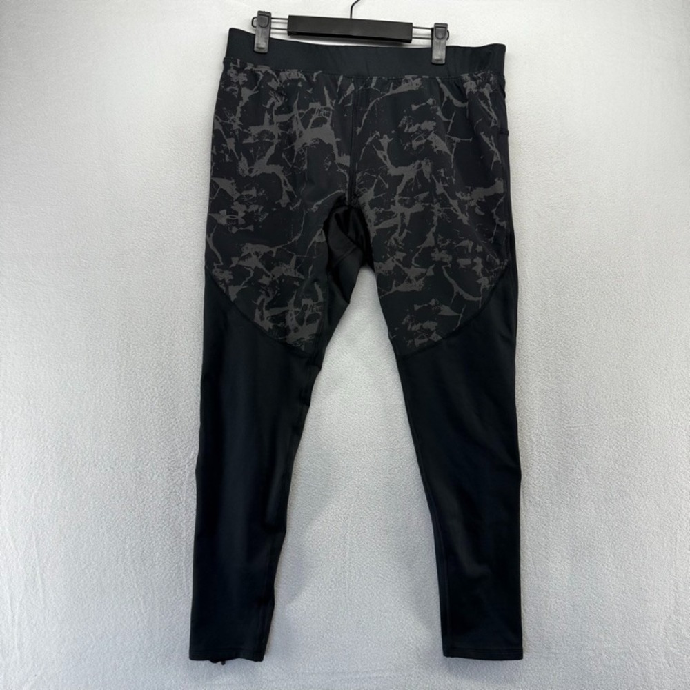 Under Armour Compression pants Men's XL Black Gray Running Outdoor Training